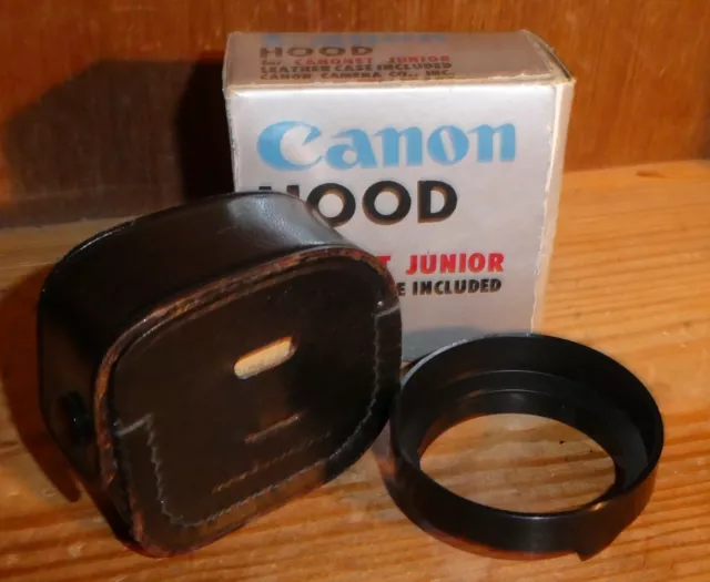 Canon Canonet lens hood in original box