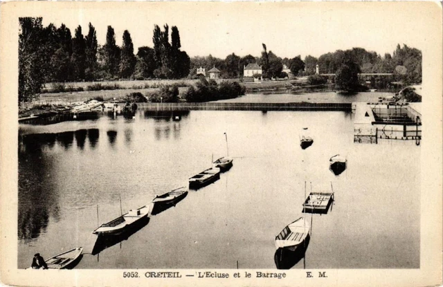 CPA AK CRÉTEIL L'Ecluse et le Barrage (569901)