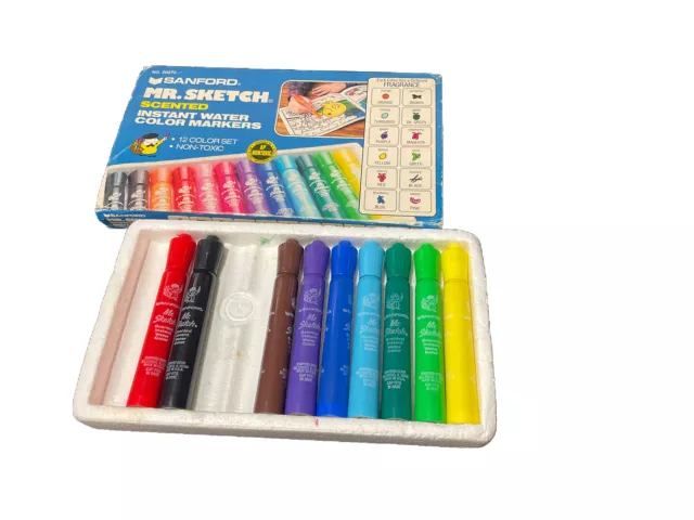 Nickelodeon RUGRATS 5 Marker Coloring Set - Washable Nontoxic Odorless  Sanford