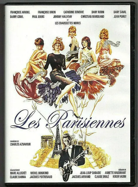Dvd - Les Parisiennes (Johnny Hallyday / Catherine Deneuve) Collector