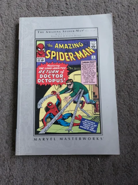 Marvel Masterworks Amazing Spider-Man Vol 2 Lee Ditko Graphic Novel Tpb 1St 2003