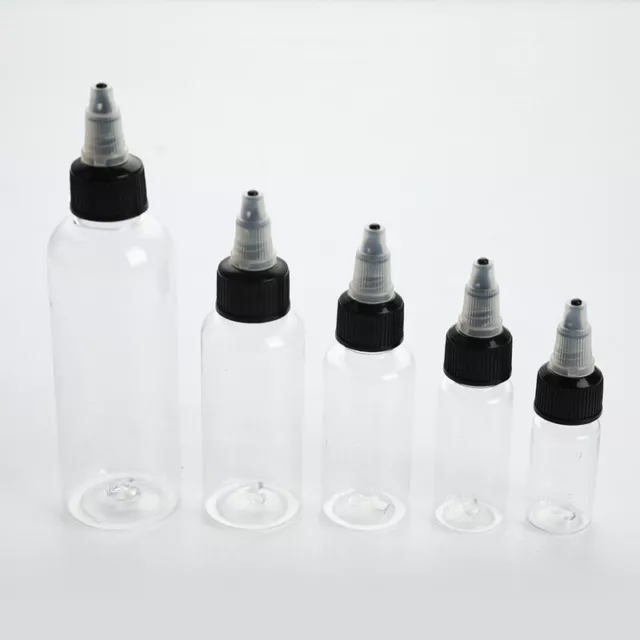 Refillable Bottle Oil Liquid Dropper Bottle Twist Top Cap Pigment Ink Contain'H1