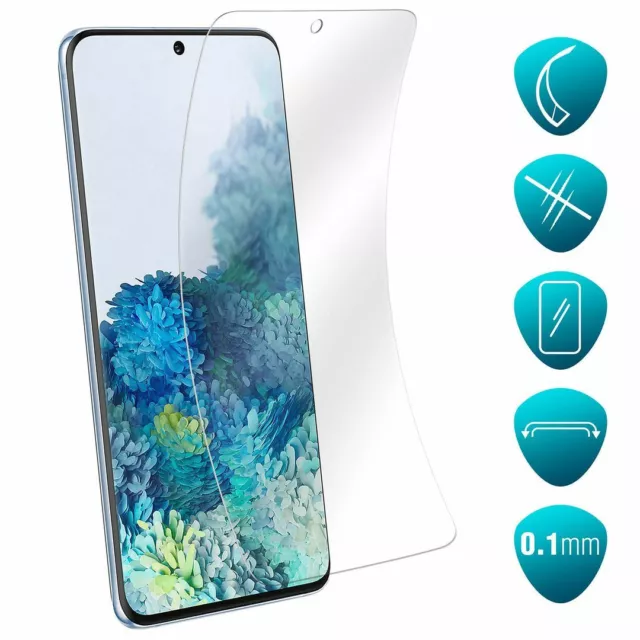 Film Hydrogel Protection pour Samsung S21 Ultra S20 FE S10 Plus S9 8 Transparent