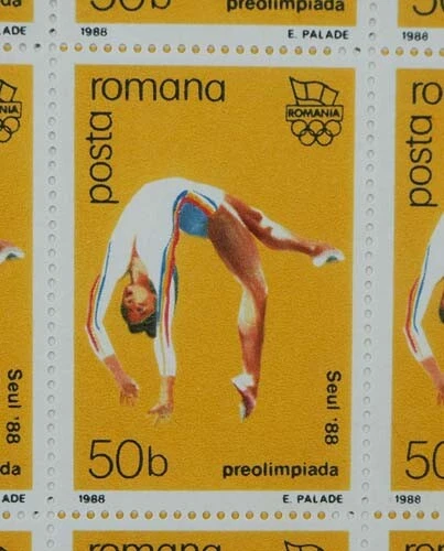 1988 Rumänien; 200 Serien Olympische Sommerspiele, **/MNH, MiNr. 4458/63, ME 920 3