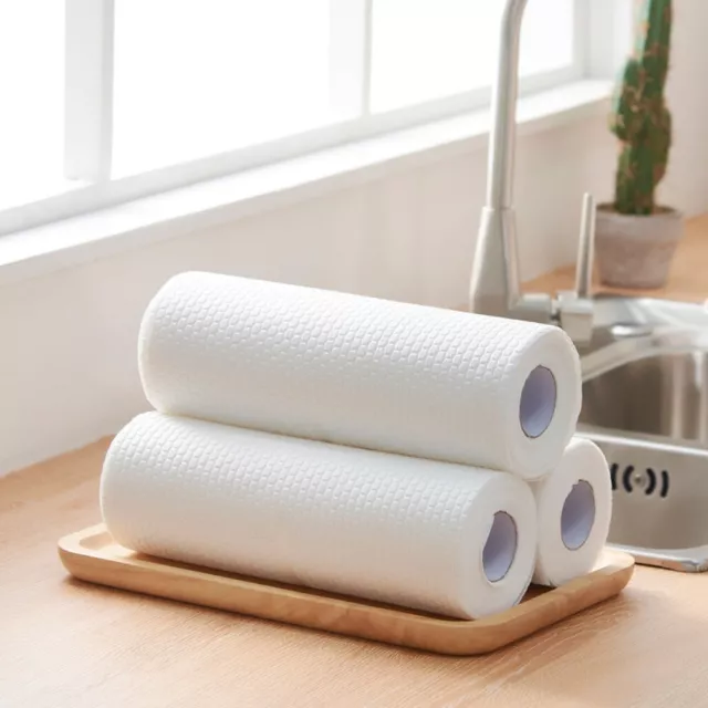 New Dish Paper Tissue Reusable Washable Paper Towels Kitchen Tisse