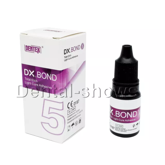 Dental Light Cure Dentin Enamel Resin Bonding Adhesive DX.BOND V 5ml/Bottle 3