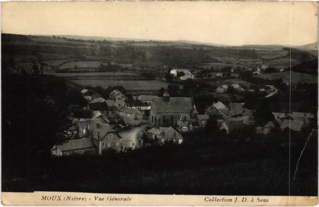 CPA MOUX Vue générale Nievre (100285)