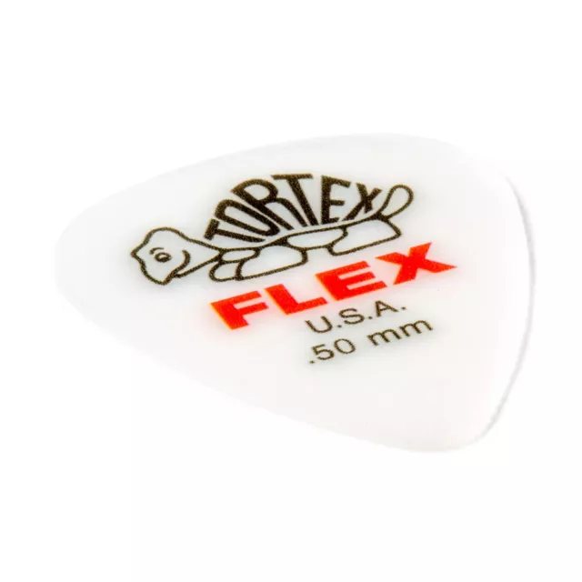 Dunlop Guitar Picks Tortex Flex Standard 12 Pack .50 MM Light (428P.50) 2