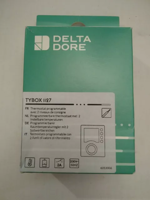 Delta Dore - Thermostat programmable Tybox 1127