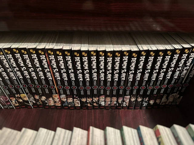 Demon Slayer Manga Lot Complete Set 1-23 New