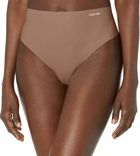 Calvin Klein Women's Invisibles High Waist Thong  QD3864 NEW with TAGS