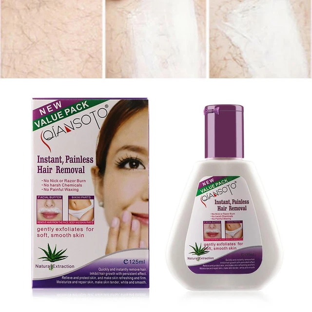 Inibitore della crescita indolore aloe depilatoria estrazione naturale crema depilatoria