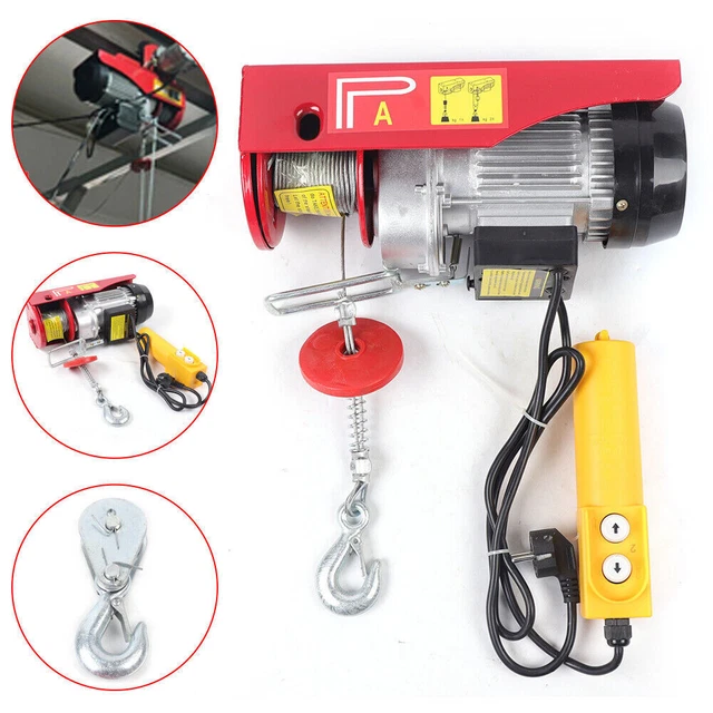 VEVOR Paranco Elettrico A Catena 1000kg - Solleva Carichi Pesanti Con Facilità | 230V Per Garage E Officina - Foto 6