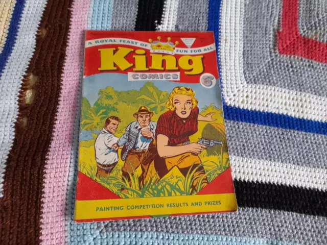 King Comics Vol 1 No 13 31/7/1954 L Miller & Son A Royal Feast of Fun Box 68