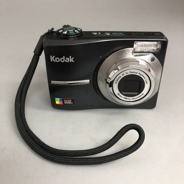 KODAK EASYSHARE C613 KompaktDigitalkamera schwarz 6,0 MP 3x optischer