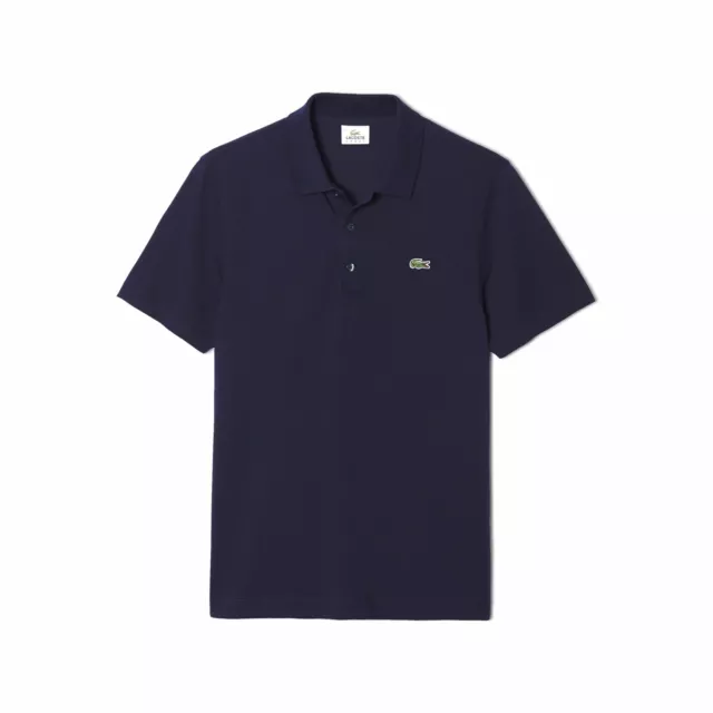 Lacoste Polo Manica Corta Blu- Short Sleeve Navy- blue cod.1212 col.166