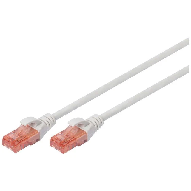 Digitus DK-1617-040 RJ45 Câble réseau, câble patch CAT 6 U/UTP 4.00 m gris sans