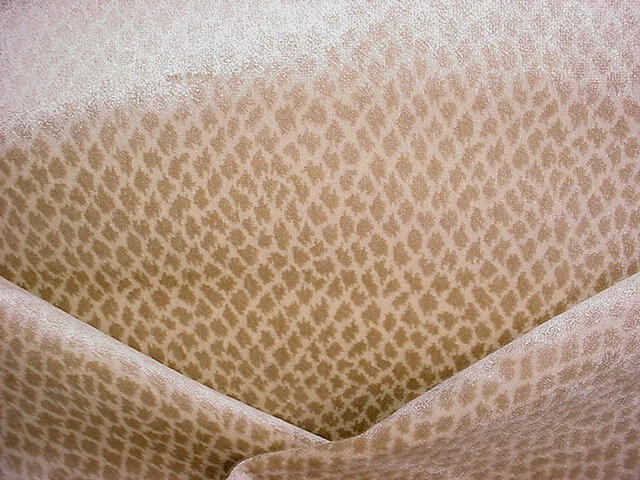 3-1/2Y Kravet Lee Jofa 6716 Leopard Cheetah Sandstone Velvet Upholstery Fabric