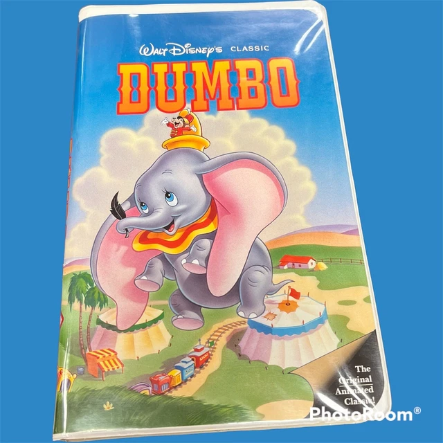 WALT DISNEYS DUMBO Black Diamond The Classics 1941 VHS Pink Label $101.