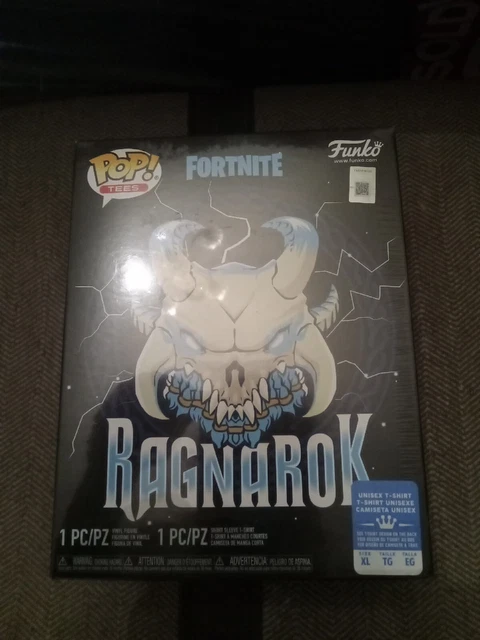 Funko Pop!Games Fortnite  #465 Ragnarok GITD Walmart Exclusive T-Shirt XL& Pop
