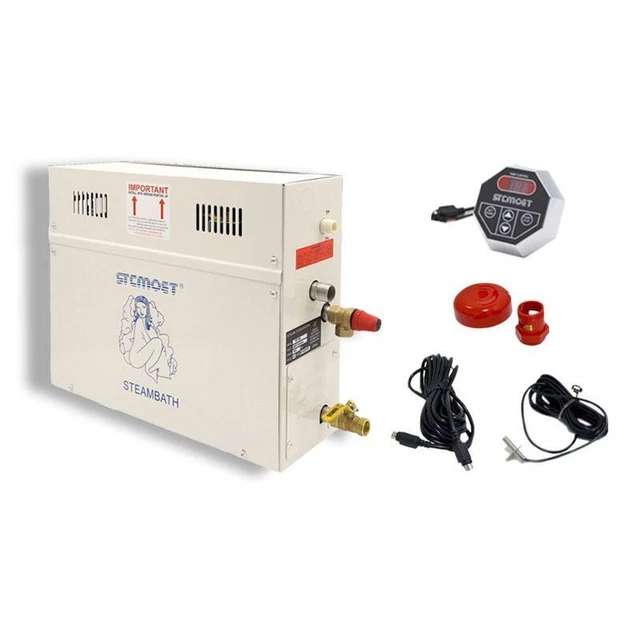 6KW 220V Sauna Máquina Baño de Vapor Generador Spa Desintoxicación Traje de Baño de Vapor