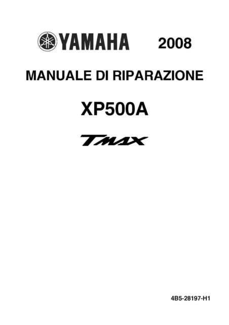 Manuale di officina Yamaha TMax 2008 all 2010 _ITALIANO_A006 Manuale di officina