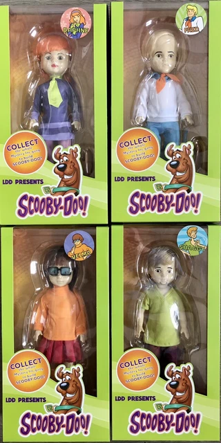 SCOOBY DOO LIVING Dead Dolls Presents Fred/Shaggy/Velma/Daphne Set $227