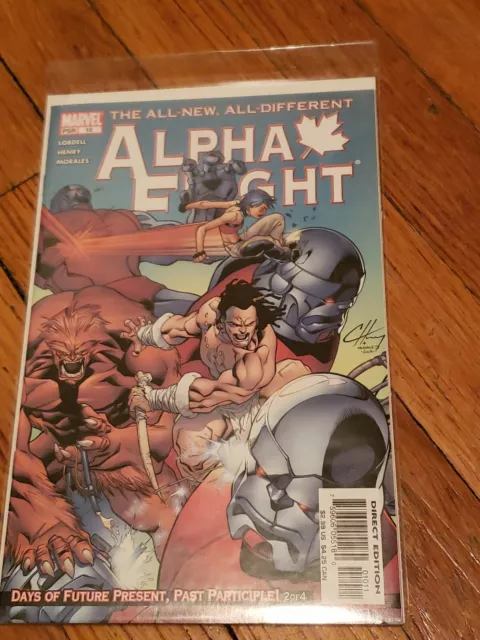 Alpha Flight 10 Lobdell All New All Different Marvel comics