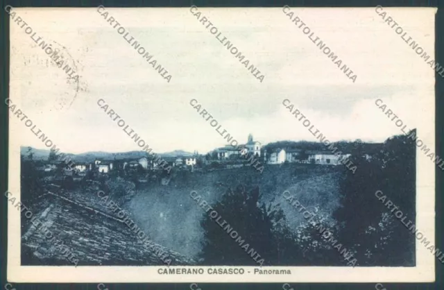 Asti Camerano Casasco postcard ZB1684