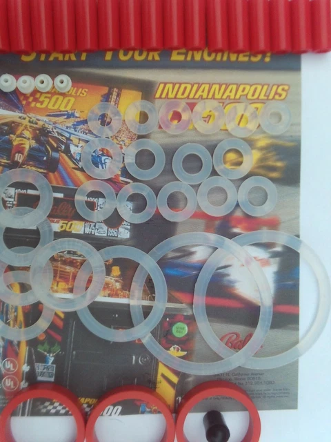 FLIPPER BALLY -BULLFIGHT-KIT ELASTIQUES-CAOUTCHOUC-PINBALL RUBBER ring