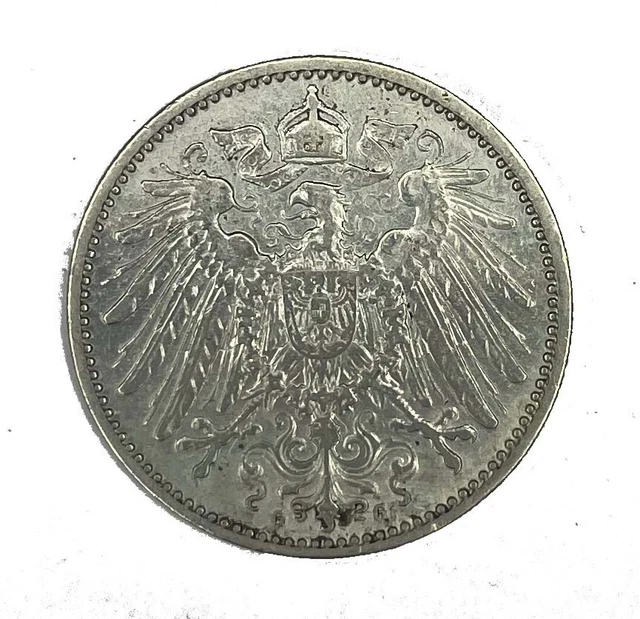 1 mark 1901 Empire Allemand Guillaume II argent