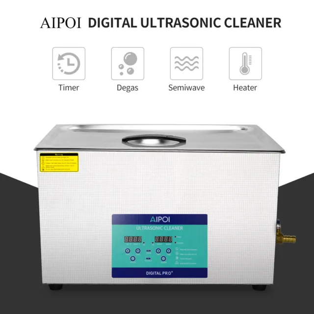 Professional Digital Ultrasonic Cleaner Ultra Sonic Bath Cleaning Tank 0.6L-30L 3