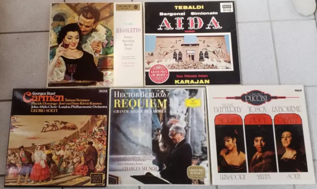 Vinyl Schallplatten Sammlung Klassik