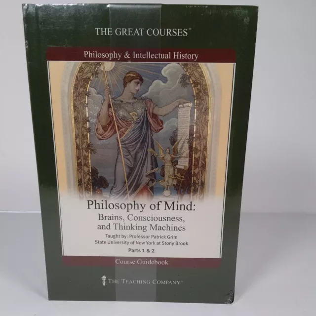 The Great Courses Philosophy of the Mind - Patrick Grim NEW 4 DVDs & Guidebook