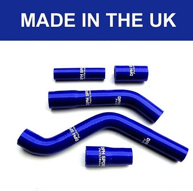 Yamaha YZF250 2010 2011 2012 2013 Silikon Kühlerschlauch Blau Schlauch Rohre Set