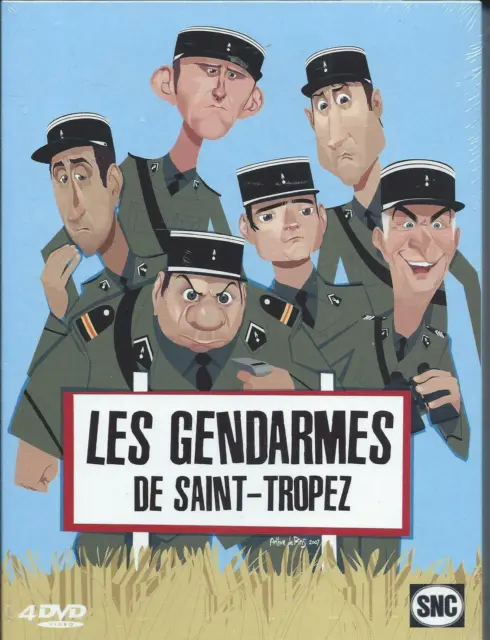 Les Gendarmes de Saint-Tropez L'intégrale 4 DVD NEUF