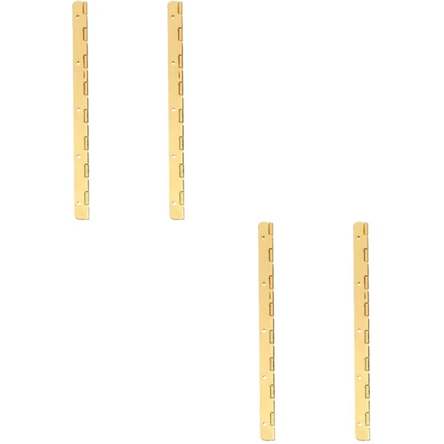 4 Pcs Strap Hinge Cabinet Flat Hinge Tee Hinges Heavy Duty
