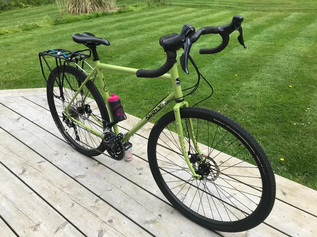 SURLY DISC TRUCKER Adventure Touring Bike Green Pea Lime Soup