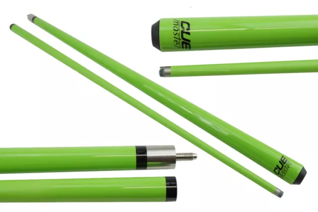 Pool Snooker Billiard Cue Cuemaster LIME GREEN Metallic Man Cave Bar Gift