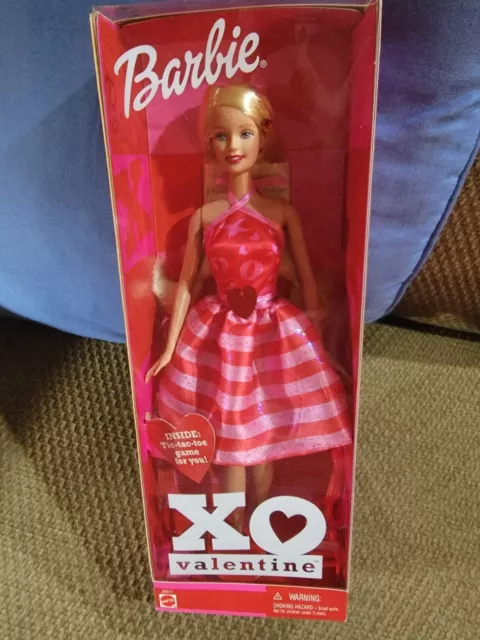 XO Valentine Barbie Doll 2002 Mattel #55517