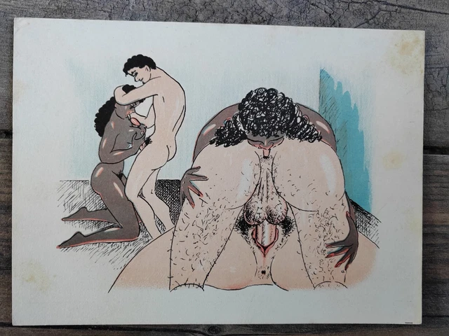 Gravure n° 5 érotique curiosité erotica