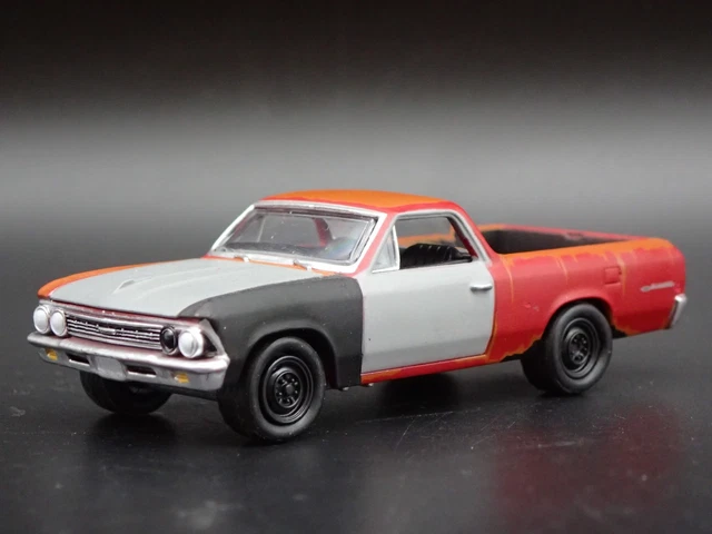 Johnny Lightning 1966 Chevy El Camino Project In Progress Street Freaks New 2022 - Foto 3