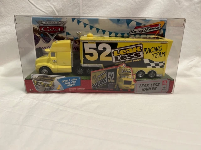 Disney Pixar Cars (The World of Cars) Race O Rama #52 Leak Less Hauler, NEW