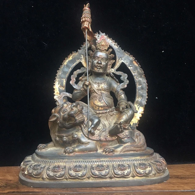 Chinese Exquisite Handmade Buddha Bronze Statue