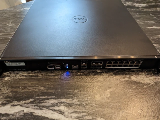 Dell SonicWall NSA 3600 Security Appliance Firewall 1RK26-0A2, includes Rail Kit