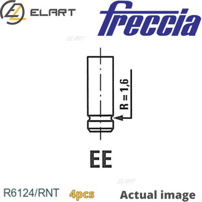 4X INLET VALVE FOR TOYOTA GEO HOLDEN CARINA E SALOON T19 4A FE 7A FE 4AFE 