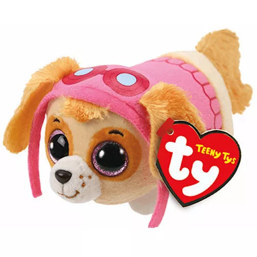 Ty Beanie Boos Teeny Tys 4" Paw Patrol SKYE Stackable Plush Animal Toy MWMTs