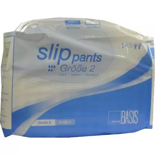 3x PARAM Slip Pants Basis Gr.2 14 St PZN: 6558430