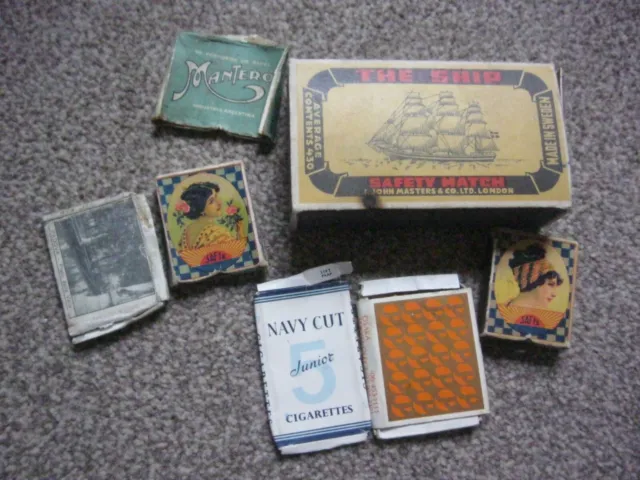 Wholesale Job Lot Of Vintage Collectable Matchboxes All Different Styles