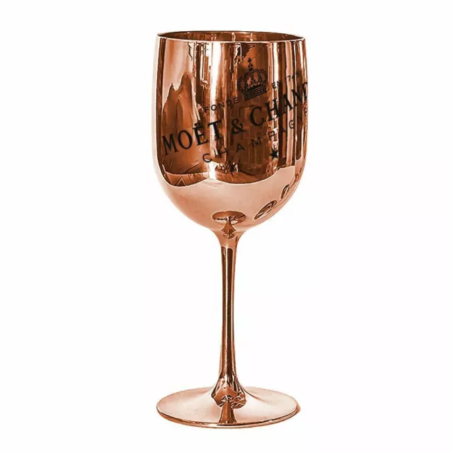 Moet & Chandon Champagnergläser Flöten Roségold Eis Imperial Acryl